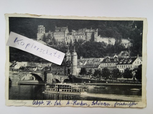Heidelberg schloss und - ak,