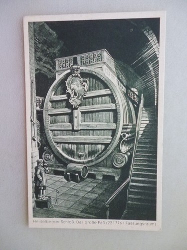 Ansichtskarte heidelberger - ansichtskarte,
