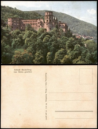 Ansichtskarte heidelberg - ansichtskarte,