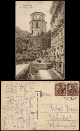 Ansichtskarte heidelberg - ansichtskarte,