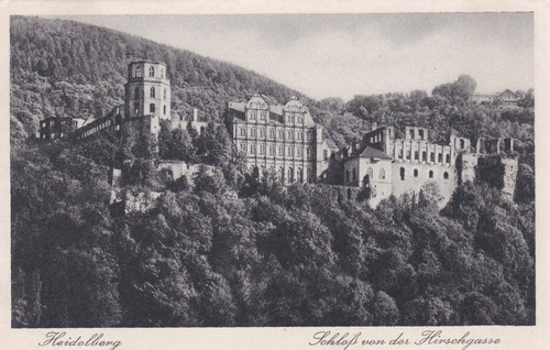 Deutsches reich heidelberg - ak, deutsches-reich