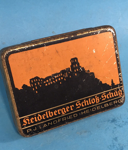 Alte werbedose heidelberger - alte,