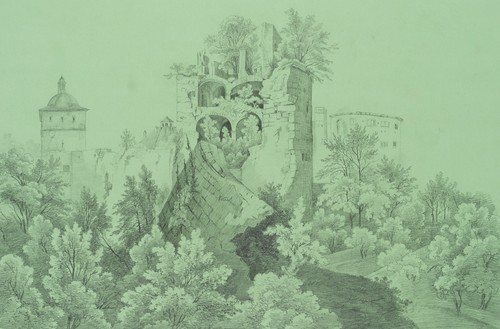 Gesprengte turm - gesprengte, im