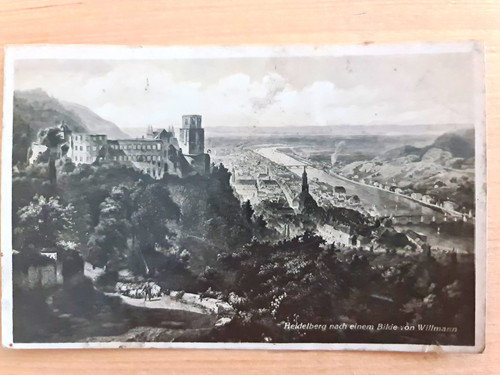 Ansichtskarte heidelberg - ansichtskarte,