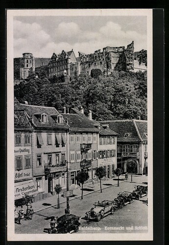 Heidelberg kornmarkt und - heidelberg,,