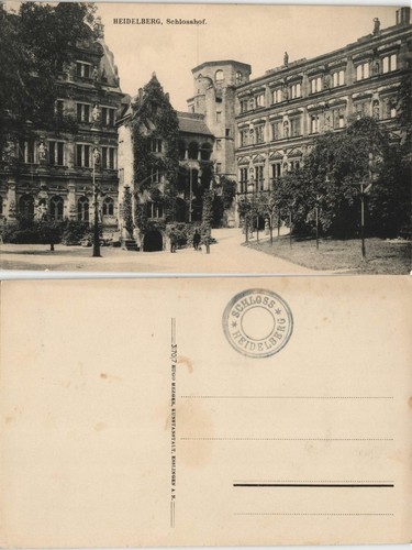 Ansichtskarte heidelberg - ansichtskarte,