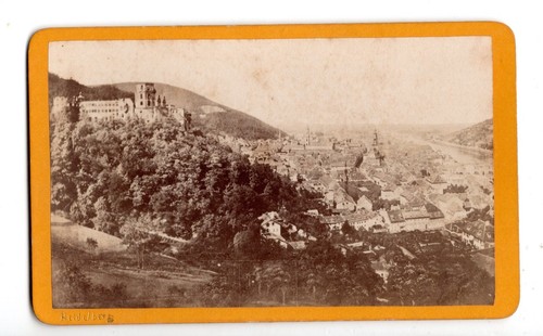 Cdv foto heidelberg schloss - foto,