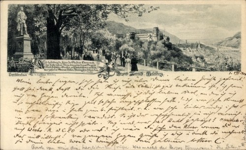 Heidelberg neckar - ak, am