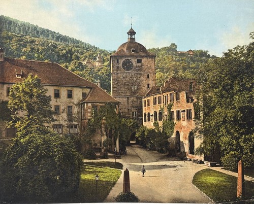 Heidelberger schloß von - heidelberger,