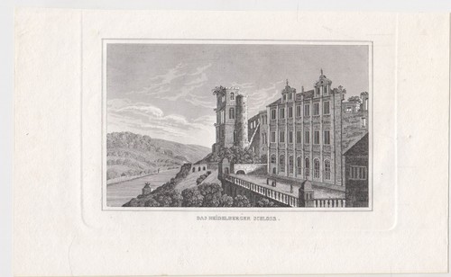 Stahlstich das heidelberger - das,