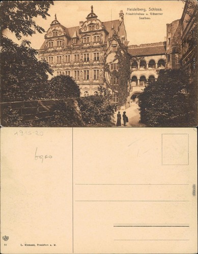 Ansichtskarte heidelberg - ansichtskarte,