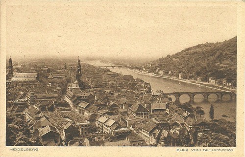 Heidelberg blick vom - blick,
