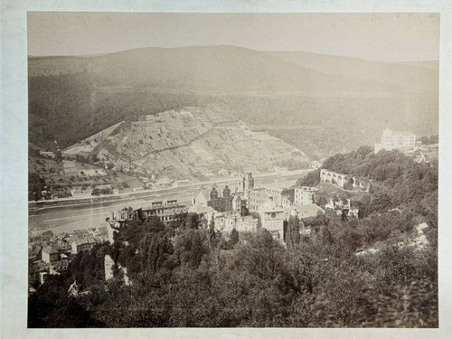 Heidelberger schloß von oben - schloß,