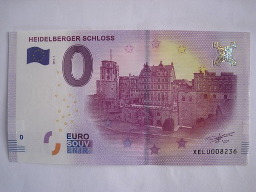 Euro souvenirschein - 0,