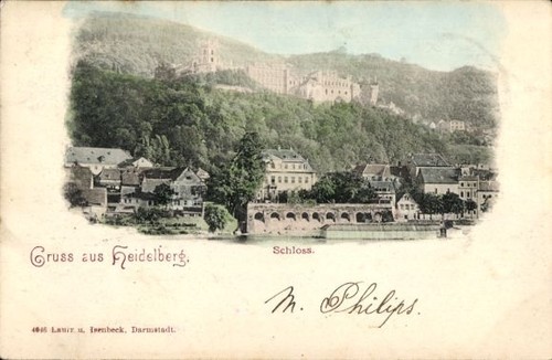 Heidelberg neckar - ak,