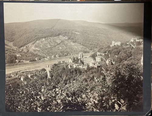 Heidelberger schloß von - schloß, oben