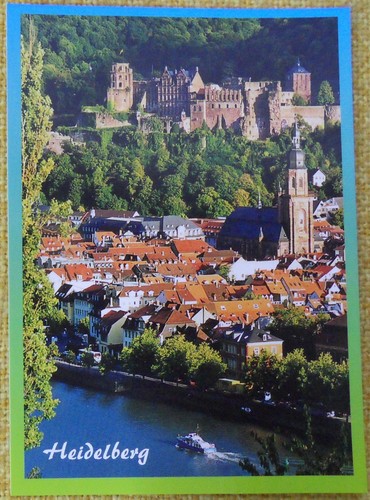 Ansichtskarte heidelberg - ansichtskarte,