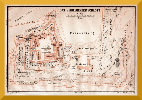 Heidelberger schloss original - schloss+,
