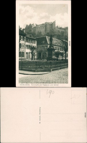 Heidelberg kornmarkt mit - heidelberg,