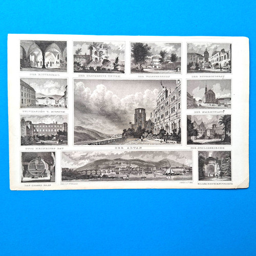 Heidelberg souvenirblatt - (1),