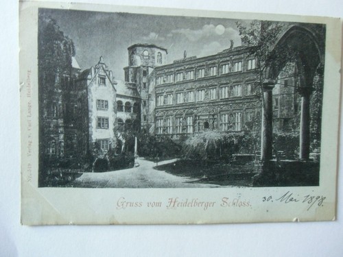 Ansichtskarte heidelberger - ansichtskarte,