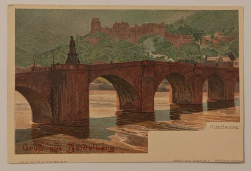Gruss aus heidelberg alte - gruss,