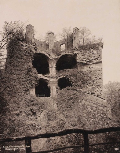 Gesprengter turm - turm, am
