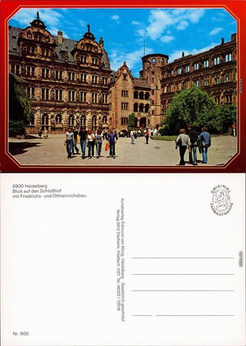 Ansichtskarte heidelberg - ansichtskarte,
