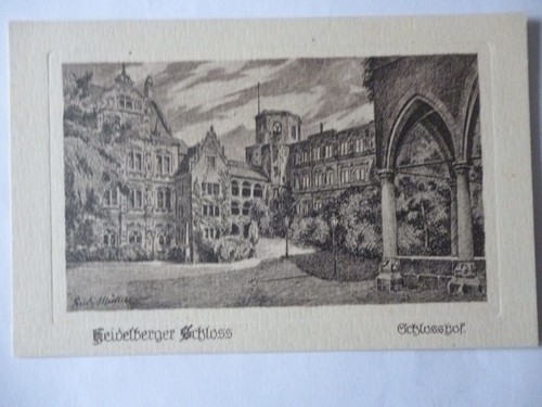 Ansichtskarte heidelberger - ansichtskarte,