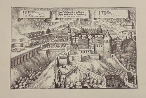 Heidelberg schloss ansicht - heidelberg,