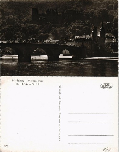 Ansichtskarte heidelberg - ansichtskarte,