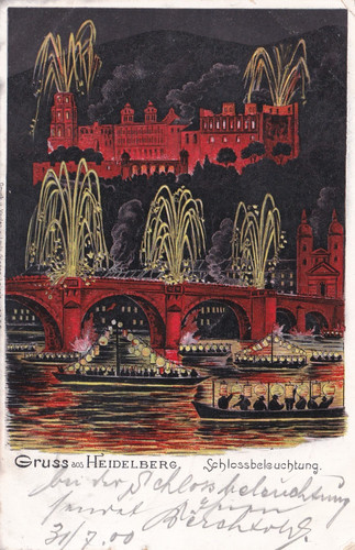 Litho deutsches reich - litho, ak