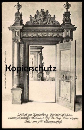 Alte postkarte schloss - alte,