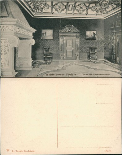 Ansichtskarte heidelberg - ansichtskarte,