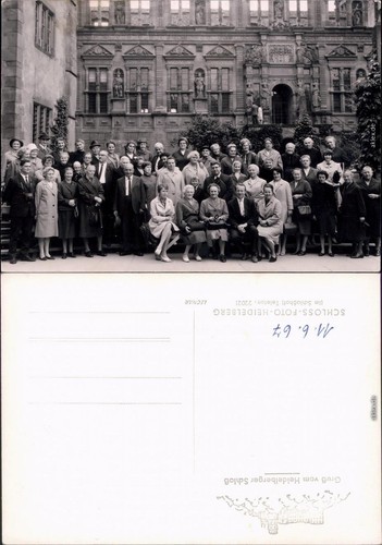 Heidelberg gruppen foto - heidelberg, burg
