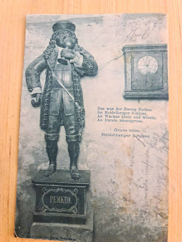 Ansichtskarte heidelberger - ansichtskarte,