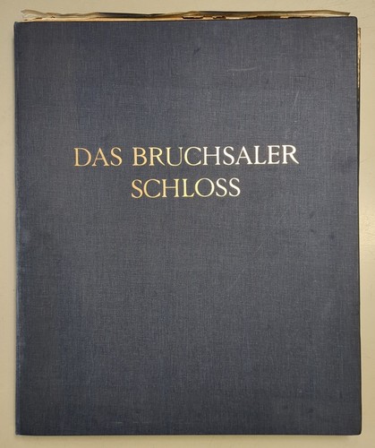 Mappe das bruchsaler schloss - bruchsaler,